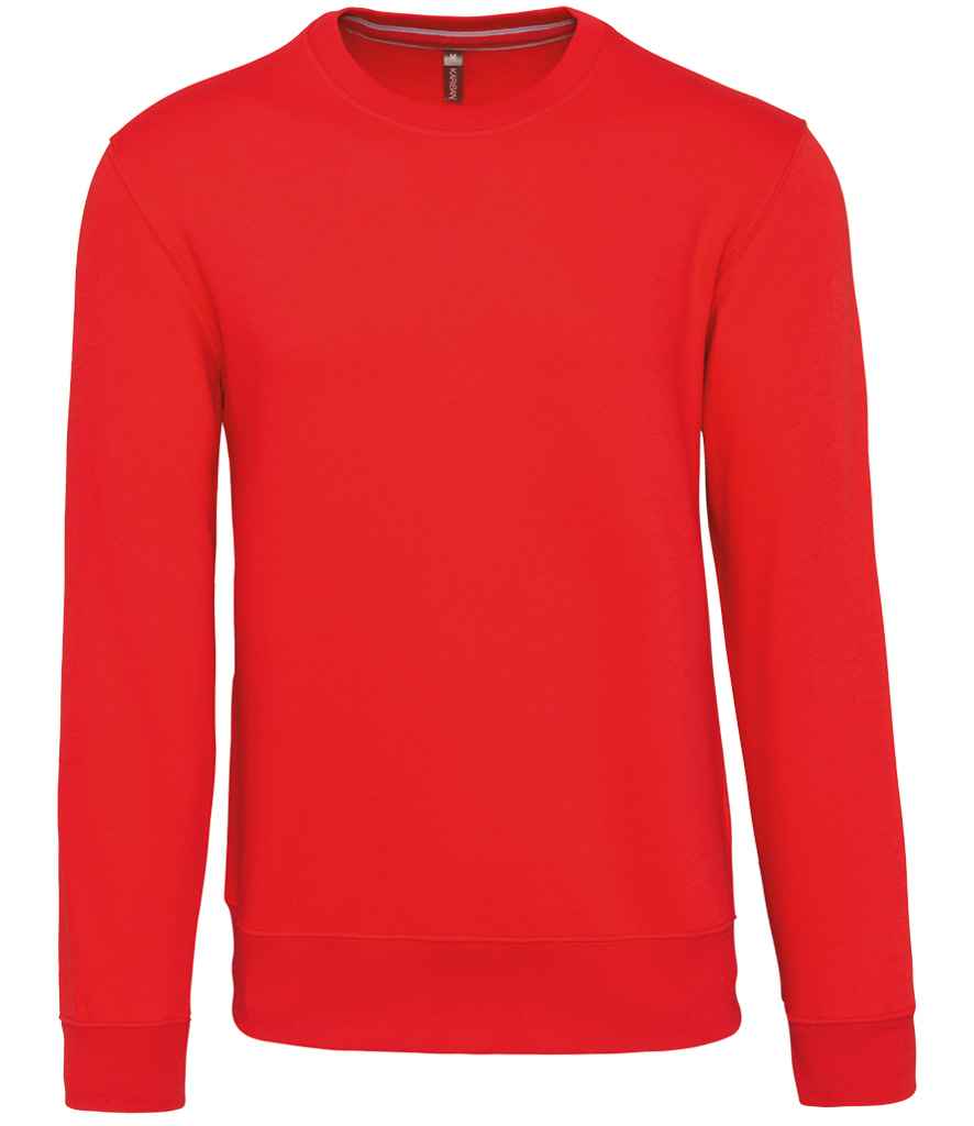 Kariban Crew Neck Sweatshirt | Red