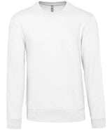 Kariban Crew Neck Sweatshirt | White thumbnail 1