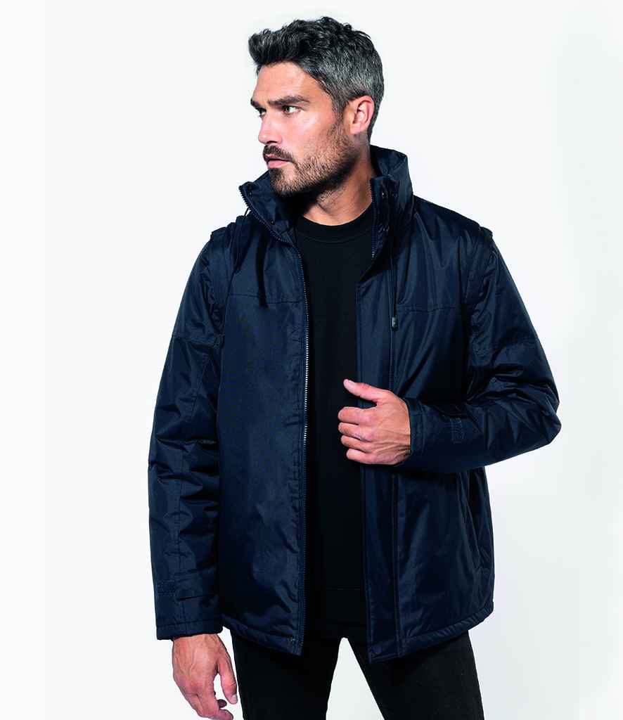 Kariban Factory Zip Off Sleeve Jacket