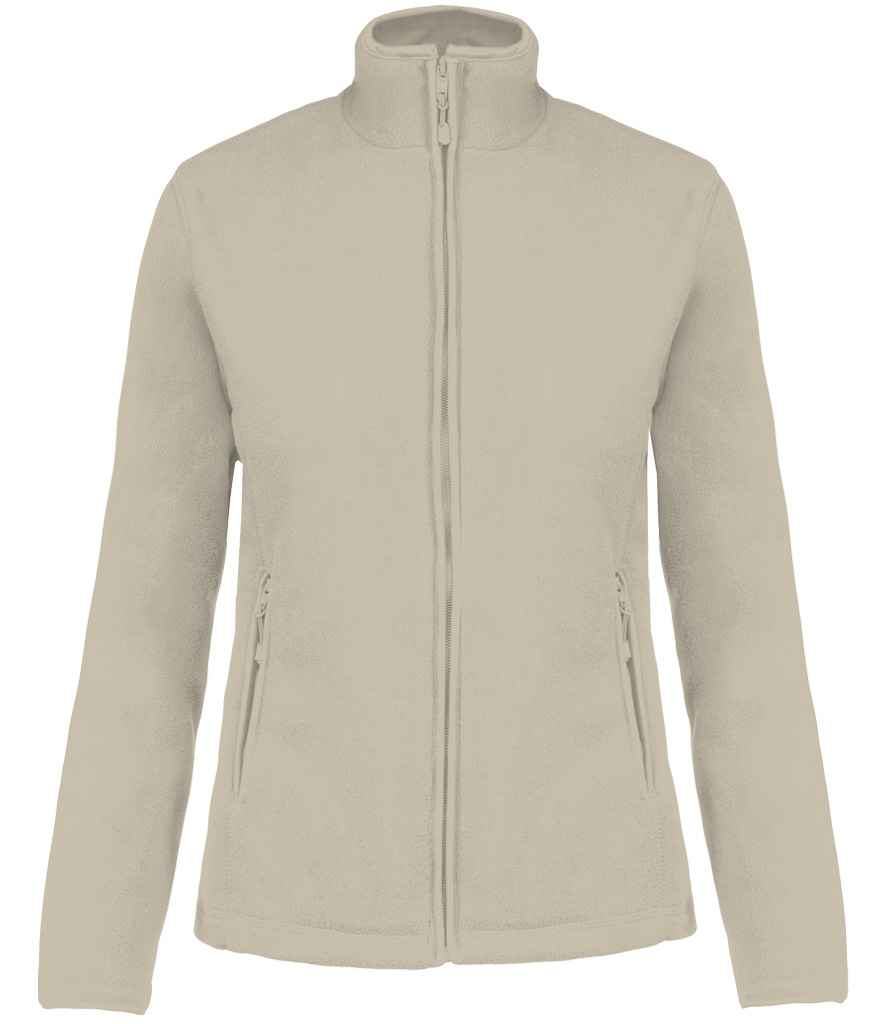 Kariban Ladies Maureen Micro Fleece Jacket | Beige