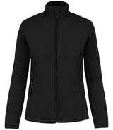 Kariban Ladies Maureen Micro Fleece Jacket | Black thumbnail 1