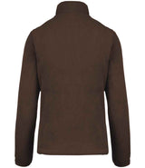 Kariban Ladies Maureen Micro Fleece Jacket | Chocolate thumbnail 2
