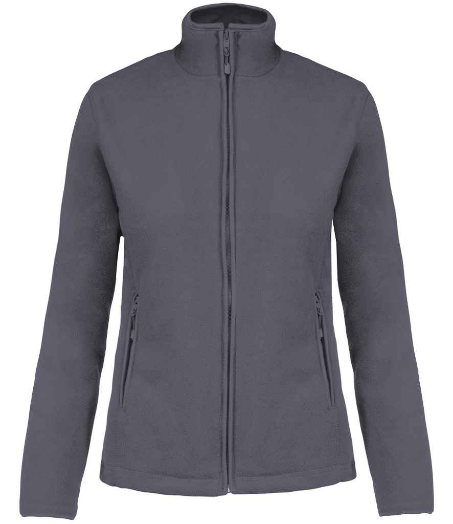 Kariban Ladies Maureen Micro Fleece Jacket | Convoy Grey
