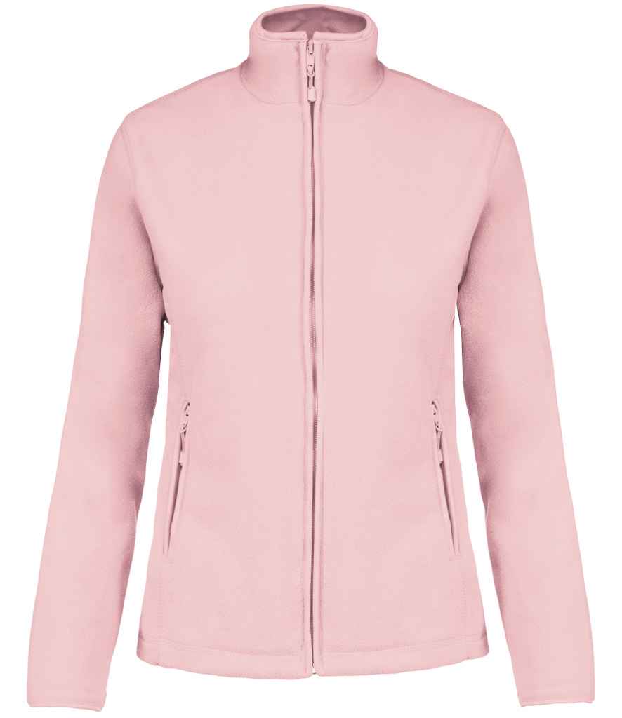 Kariban Ladies Maureen Micro Fleece Jacket | Pale Pink