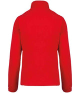 Kariban Ladies Maureen Micro Fleece Jacket | Red thumbnail 2