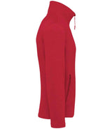 Kariban Falco Micro Fleece Jacket | Red thumbnail 3