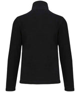Kariban Enzo Zip Neck Micro Fleece | Black thumbnail 2