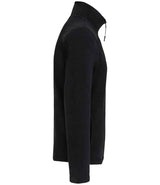 Kariban Enzo Zip Neck Micro Fleece | Black thumbnail 3