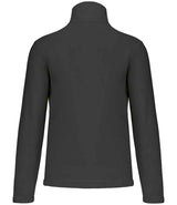 Kariban Enzo Zip Neck Micro Fleece | Dark Grey thumbnail 2