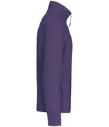 Kariban Enzo Zip Neck Micro Fleece | Purple thumbnail 3