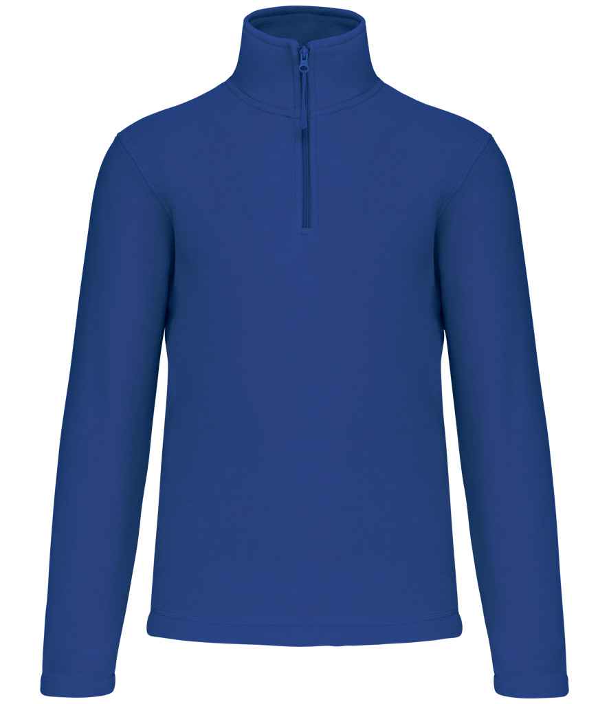 Kariban Enzo Zip Neck Micro Fleece | Royal Blue