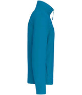 Kariban Enzo Zip Neck Micro Fleece | Tropical Blue thumbnail 3
