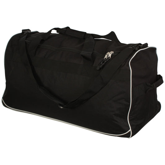 XL Team Kitbag - Black/Silver Trim - OS