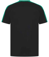 Finden + Hales Unisex Team T-Shirt | Black/Emerald thumbnail 2