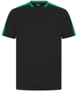 Finden + Hales Unisex Team T-Shirt | Black/Emerald thumbnail 1