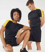 Finden + Hales Unisex Team T-Shirt | Black/Gold thumbnail 1