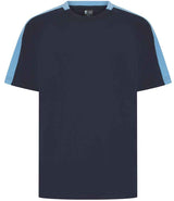 Finden + Hales Unisex Team T-Shirt | Navy/Sky blue thumbnail 1