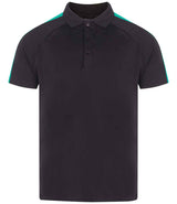 Finden + Hales Team Polo Shirt | Black/Emerald thumbnail 1