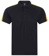 Finden + Hales Team Polo Shirt | Black/Gold thumbnail 1