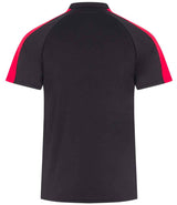 Finden + Hales Team Polo Shirt | Black/Red thumbnail 2
