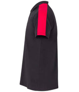 Finden + Hales Team Polo Shirt | Black/Red thumbnail 3