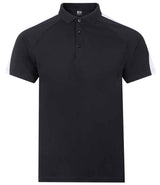 Finden + Hales Team Polo Shirt | Black/White thumbnail 4