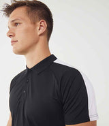 Finden + Hales Team Polo Shirt | Black/White thumbnail 2