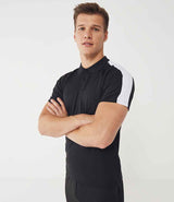 Finden + Hales Team Polo Shirt | Black/White thumbnail 3