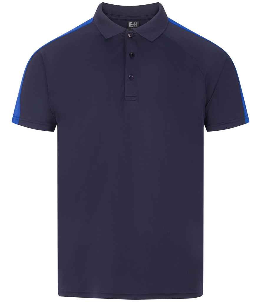 Finden + Hales Team Polo Shirt | Navy/Royal Blue