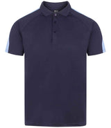 Finden + Hales Team Polo Shirt | Navy/Sky blue thumbnail 1