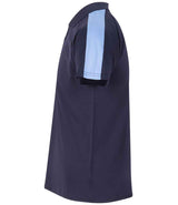 Finden + Hales Team Polo Shirt | Navy/Sky blue thumbnail 3