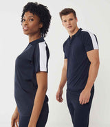 Finden + Hales Team Polo Shirt | Navy/White thumbnail 2