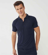 Finden + Hales Team Polo Shirt | Navy/White thumbnail 3