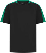 Finden + Hales Kids Team T-Shirt | Black/Emerald thumbnail 1