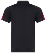 Finden + Hales Kids Team Polo Shirt | Black/Red thumbnail 2