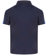 Finden + Hales Kids Team Polo Shirt | Navy/Royal Blue thumbnail 2