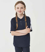 Finden + Hales Kids Team Polo Shirt | Navy/White thumbnail 2