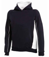 Finden + Hales Kids Contrast Hooded Sweatshirt | Navy/White thumbnail 1