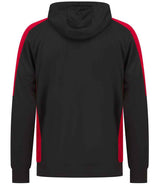 Finden + Hales Unisex Team Hoodie | Black/Red thumbnail 2