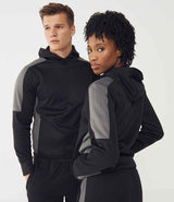Finden + Hales Unisex Team Hoodie | Black/Gunmetal thumbnail 1