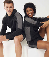 Finden + Hales Unisex Team Hoodie | Black/Gunmetal thumbnail 2