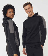 Finden + Hales Unisex Team Hoodie | Black/Gunmetal thumbnail 3