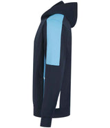 Finden + Hales Unisex Team Hoodie | Navy/Sky blue thumbnail 3