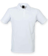 Finden + Hales Performance Piped Polo Shirt | White/White thumbnail 1