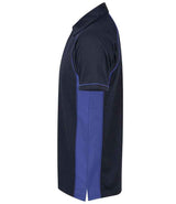 Finden + Hales Kids Performance Piped Polo Shirt | Navy/Royal Blue/Royal Blue thumbnail 5