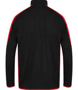 Finden + Hales Contrast Zip Neck Midlayer Top | Black/Red thumbnail 2