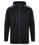 Finden + Hales Active Soft Shell Jacket | Navy/Royal Blue thumbnail 1