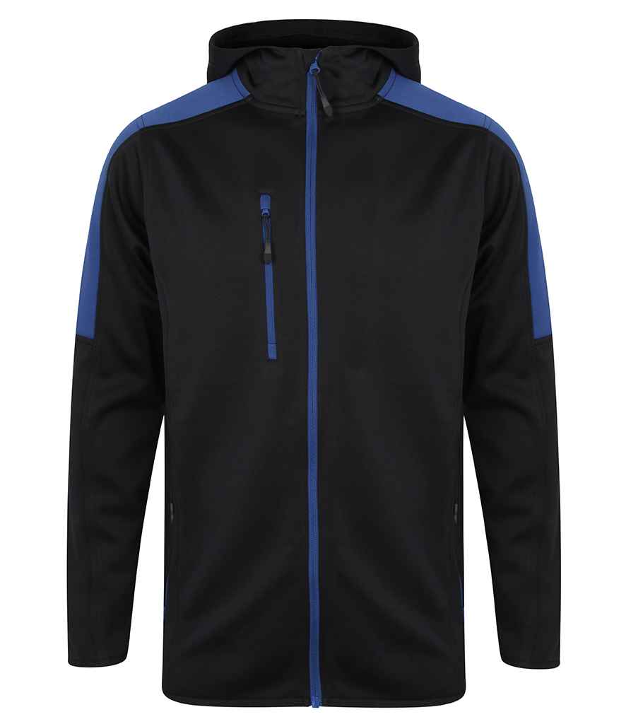 Finden + Hales Active Soft Shell Jacket | Navy/Royal Blue