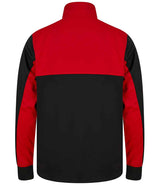 Finden + Hales 1/4 Zip Tracksuit Top | Black/Red thumbnail 2