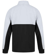 Finden + Hales 1/4 Zip Tracksuit Top | Black/White thumbnail 2